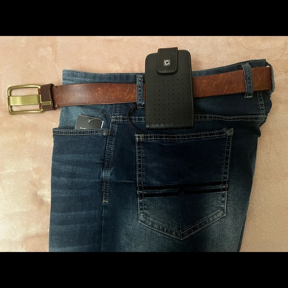Men- Cellet Teramo Leather Pouch for Apple iPhone 7,6S,6, Samsung Galaxy S7,S…